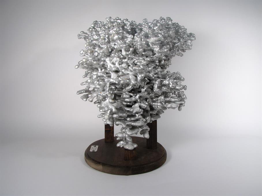 Aluminum Fire Ant Colony Cast #009 - Right Picture.