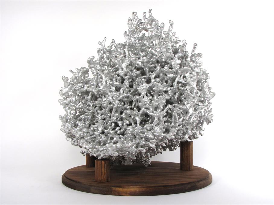 Aluminum Fire Ant Colony Cast #010 - Back Picture.