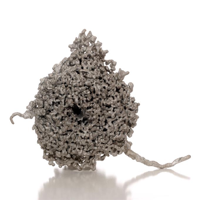 Aluminum Fire Ant Colony Cast #011 - Cast Top Picture.