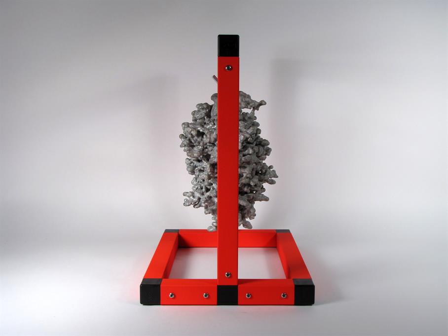 Aluminum Fire Ant Colony Cast #020 - Side Picture.