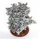 Aluminum Fire Ant Colony Cast - Above Angle Front Picture.