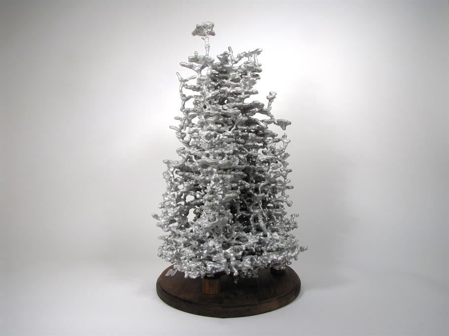 Aluminum Fire Ant Colony Cast #043 - Right Picture.