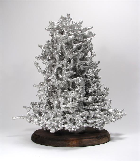 Aluminum Fire Ant Colony Cast #047 - Back Picture.
