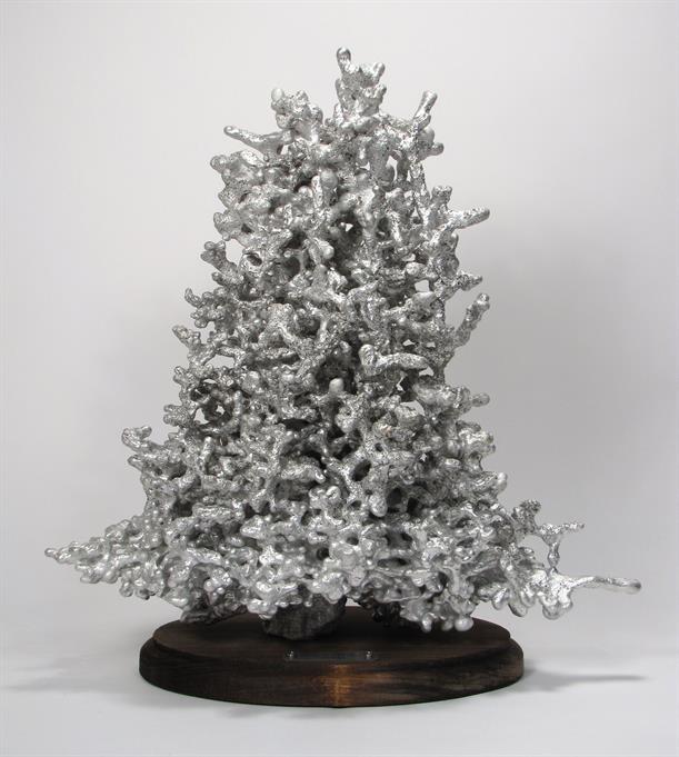 Aluminum Fire Ant Colony Cast #047 - Front Picture.