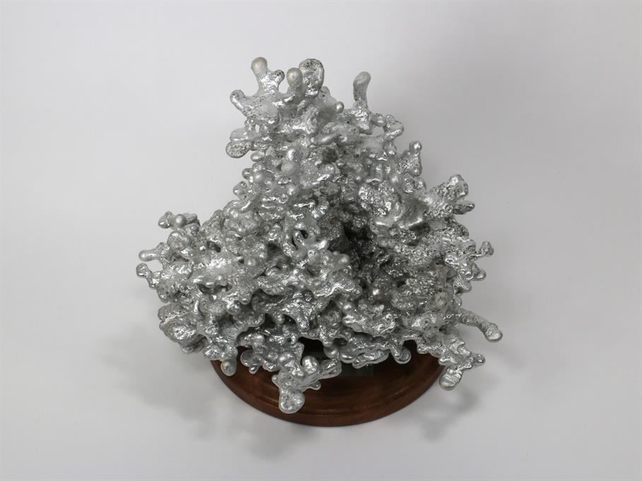 Aluminum Fire Ant Colony Cast #065 - Top Angle Picture.