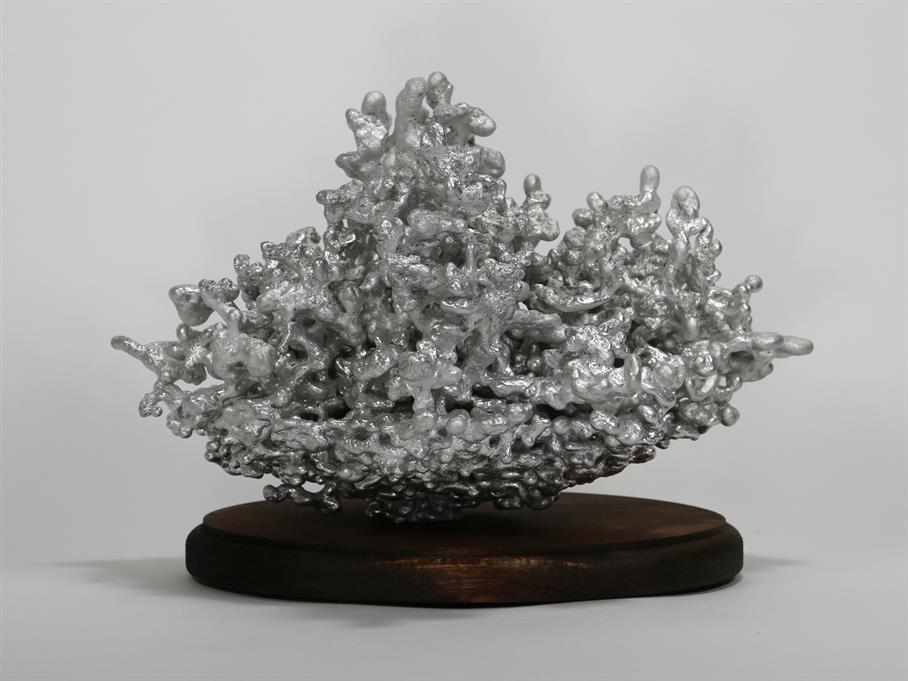 Aluminum Fire Ant Colony Cast #068 - Back Picture.