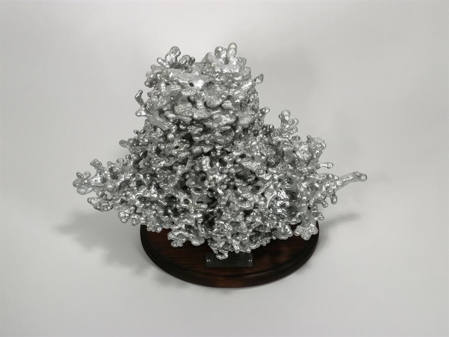 Aluminum Fire Ant Colony Cast #069 - Top Angle Picture.