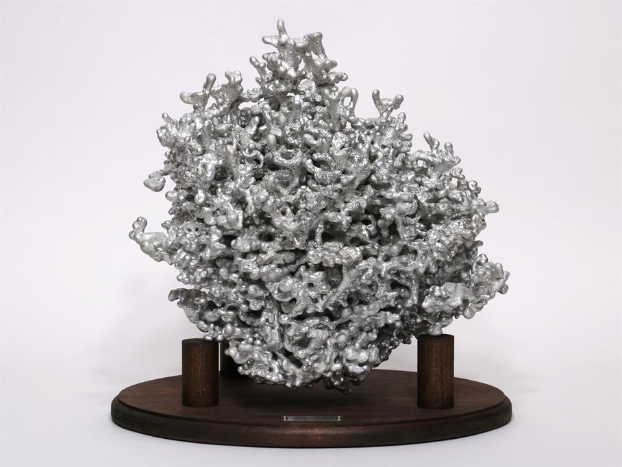 Aluminum Fire Ant Colony Cast #070 - Front Picture.