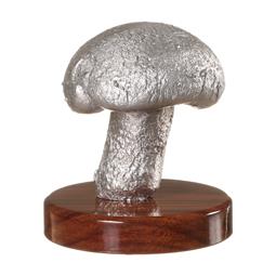 Aluminum Bolete Mushroom Cast #086 - Front Picture.