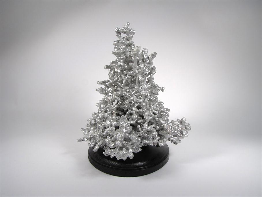 Aluminum Fire Ant Colony Cast #006 - Left Picture.