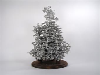 Aluminum Fire Ant Colony Cast #025 - Front Picture.