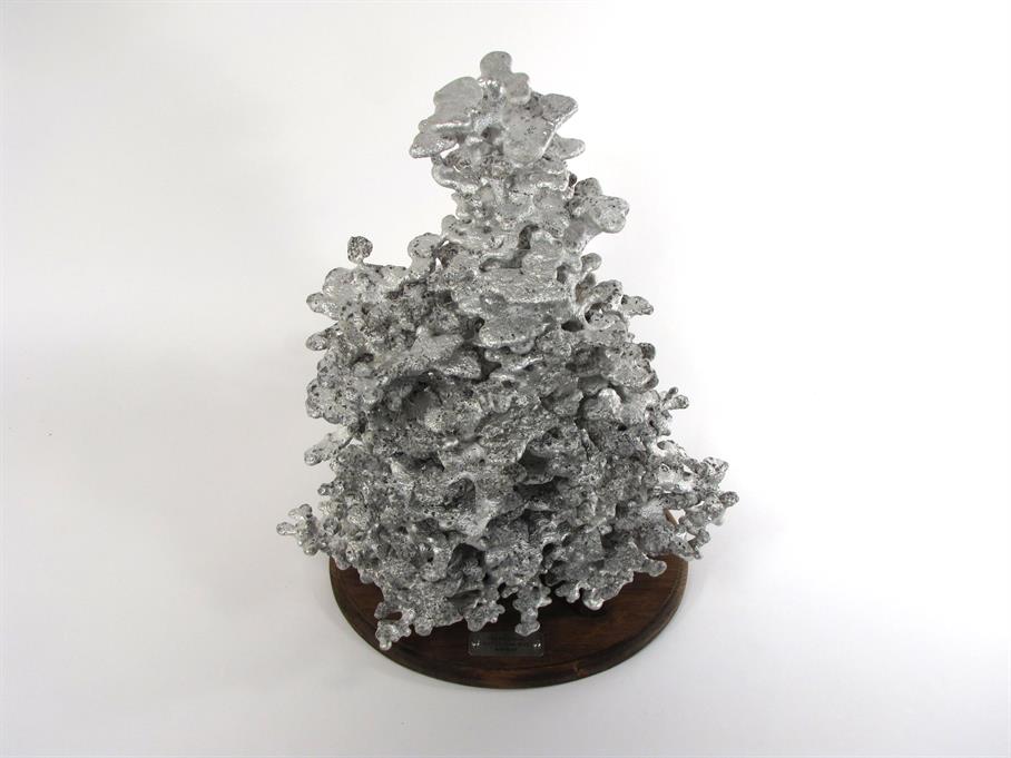 Aluminum Fire Ant Colony Cast #025 - Top Angle Picture.