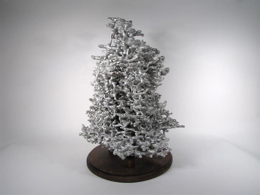 Aluminum Fire Ant Colony Cast #033 - Left Picture.