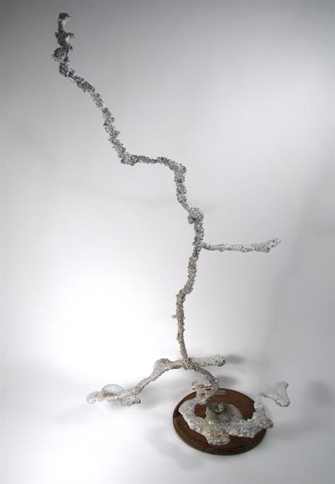 Aluminum Carpenter Ant Colony Cast #042 - Back Picture.