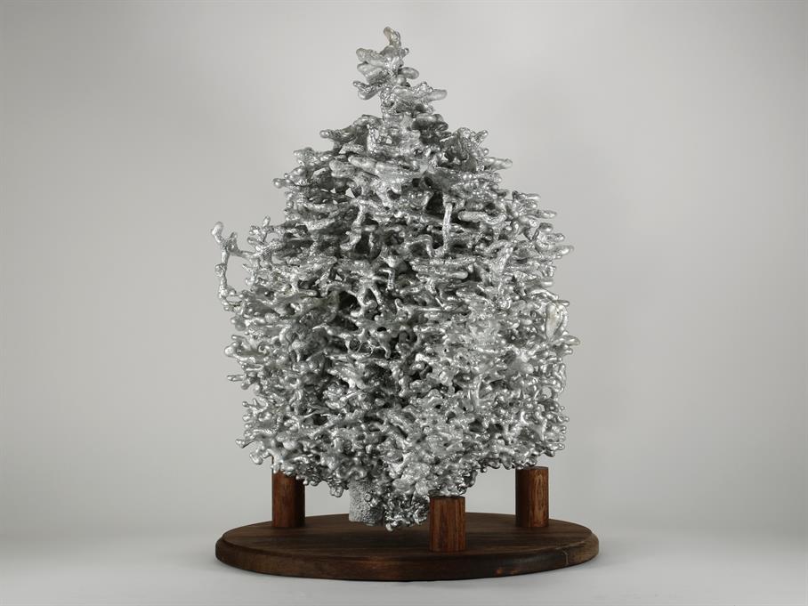 Aluminum Fire Ant Colony Cast #045 - Back Picture.