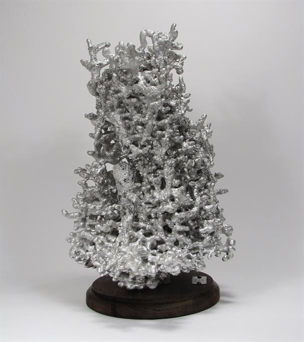 Aluminum Fire Ant Colony Cast #047 - Left Picture.