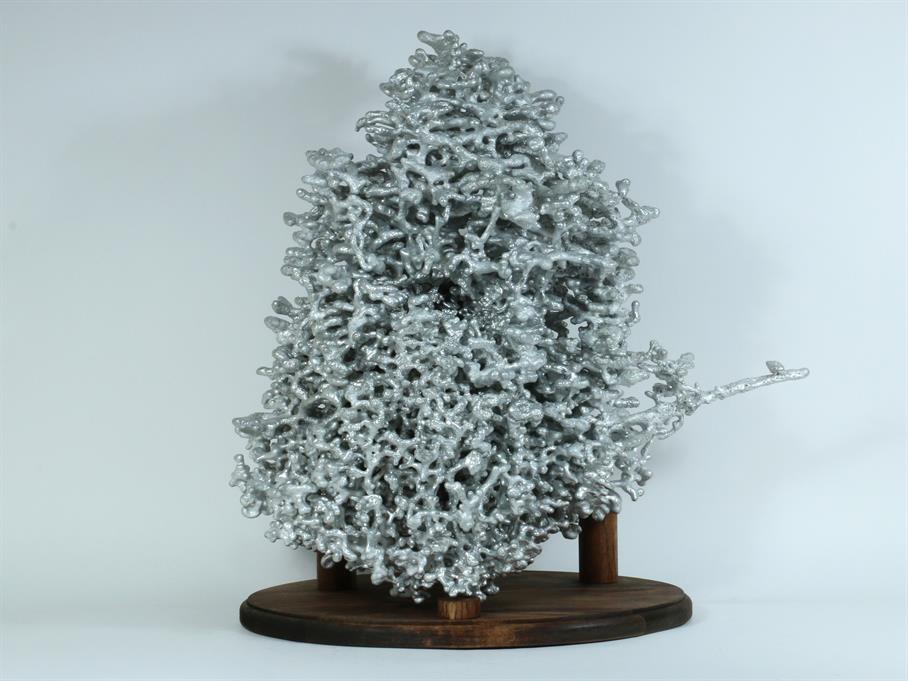 Aluminum Fire Ant Colony Cast #057 - Back Picture.