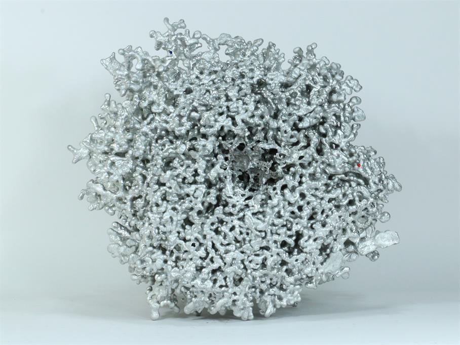 Aluminum Fire Ant Colony Cast #061 - Bottom Picture.
