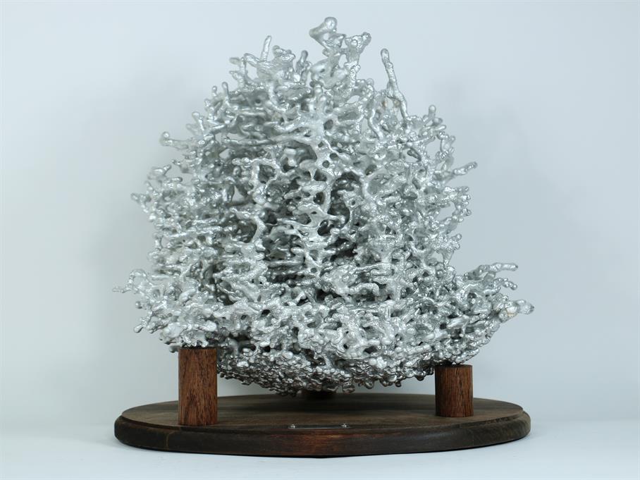Aluminum Fire Ant Colony Cast #061 - Front Picture.