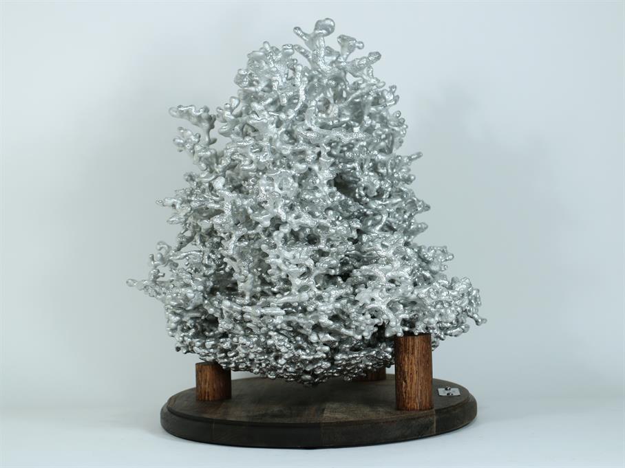 Aluminum Fire Ant Colony Cast #061 - Left Picture.