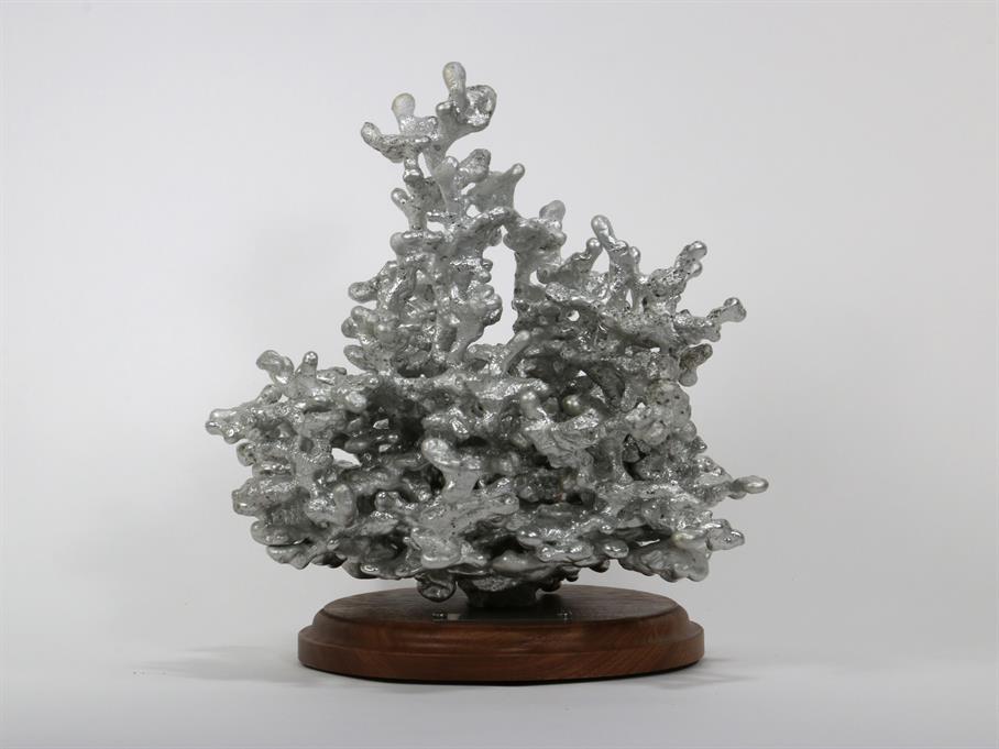 Aluminum Fire Ant Colony Cast #065 - Front Picture.