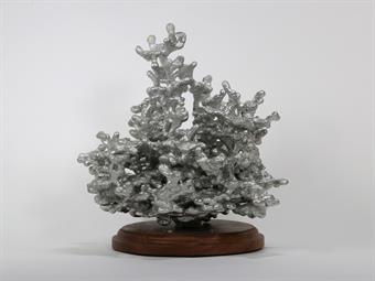 Aluminum Fire Ant Colony Cast #065 - Front Picture.