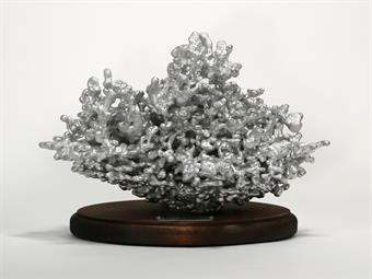 Small Aluminum Ant Colony Casting Display