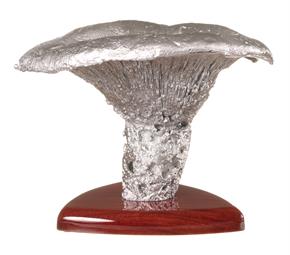 Aluminum Funnel Mushroom Cast #089 - Front Picture.