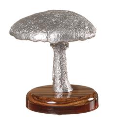 Aluminum Amanita Mushroom Cast #090 - Front Picture.