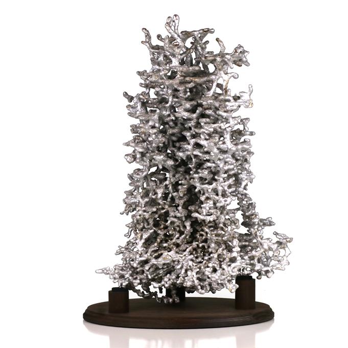 Aluminum Fire Ant Colony Cast #129 - Front Picture.