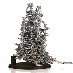 Aluminum Fire Ant Colony Cast #130 - Front Picture.